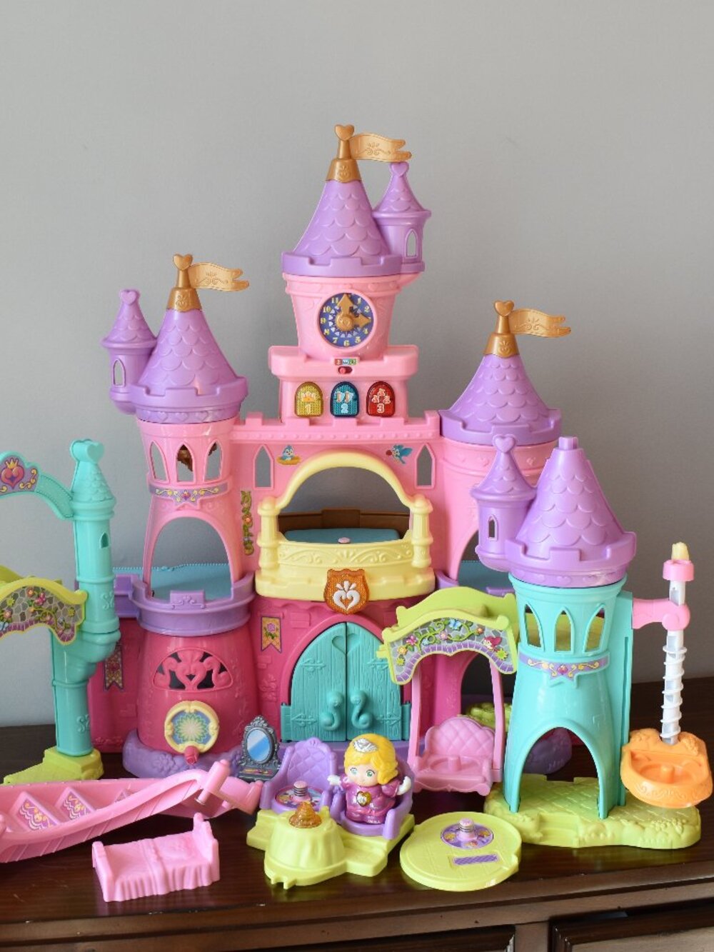Vtech Go Go Smart Friends Enchanted Princess Castle Doors Opens Manually w/ Box - Picture 2 of 14
